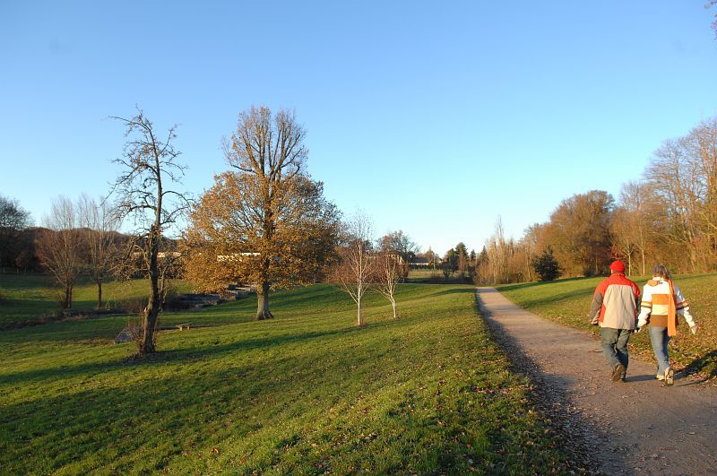 Boulevard nature, au niveau du parc de la Vove