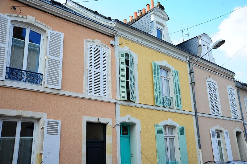 Façades aux couleurs de la ville