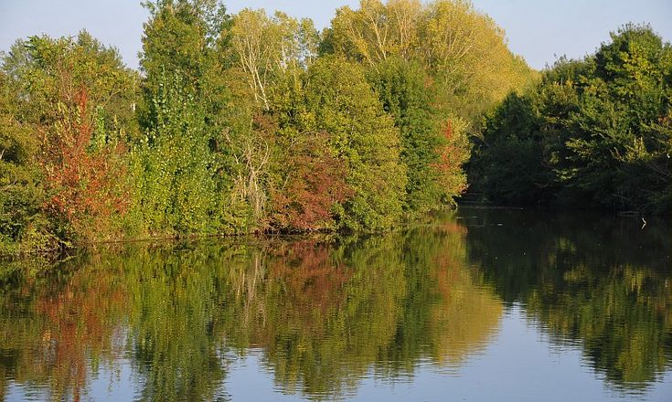 La rivière La Sarthe