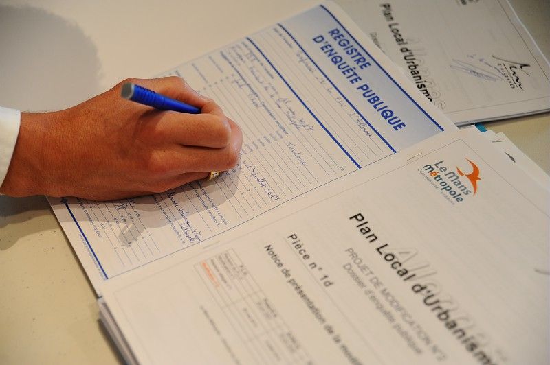 Registre d'enquête publique
